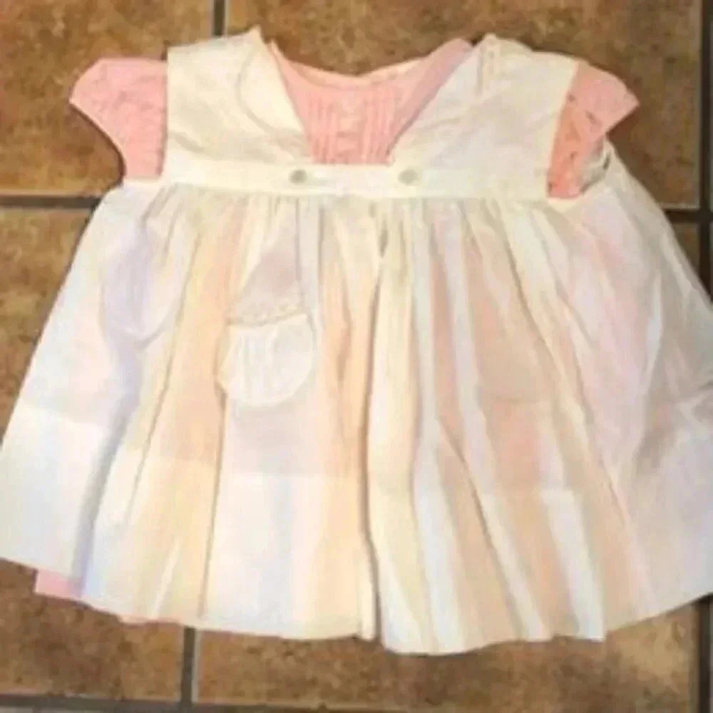 Vintage Baby Dress 70s